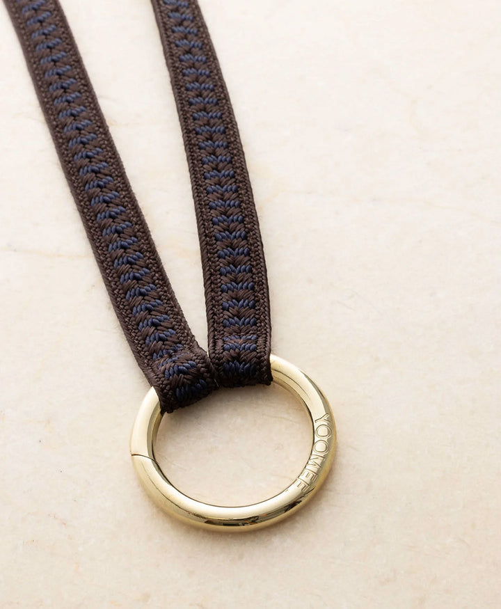 Schlüsselband vergoldeter Karabiner - Nightingale