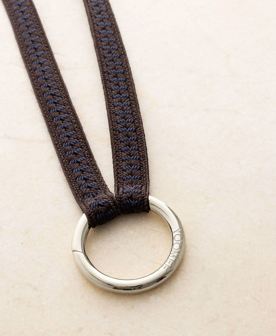 Schlüsselband silbriger Karabiner - Nightingale