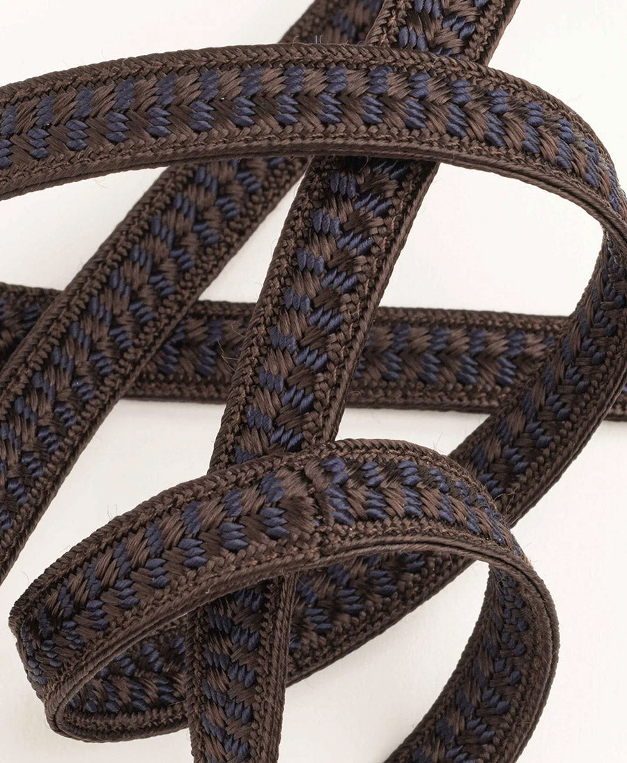 Kurzes Schlüsselband "Zahra Mini" mit vergoldetem Karabiner - Nightingale