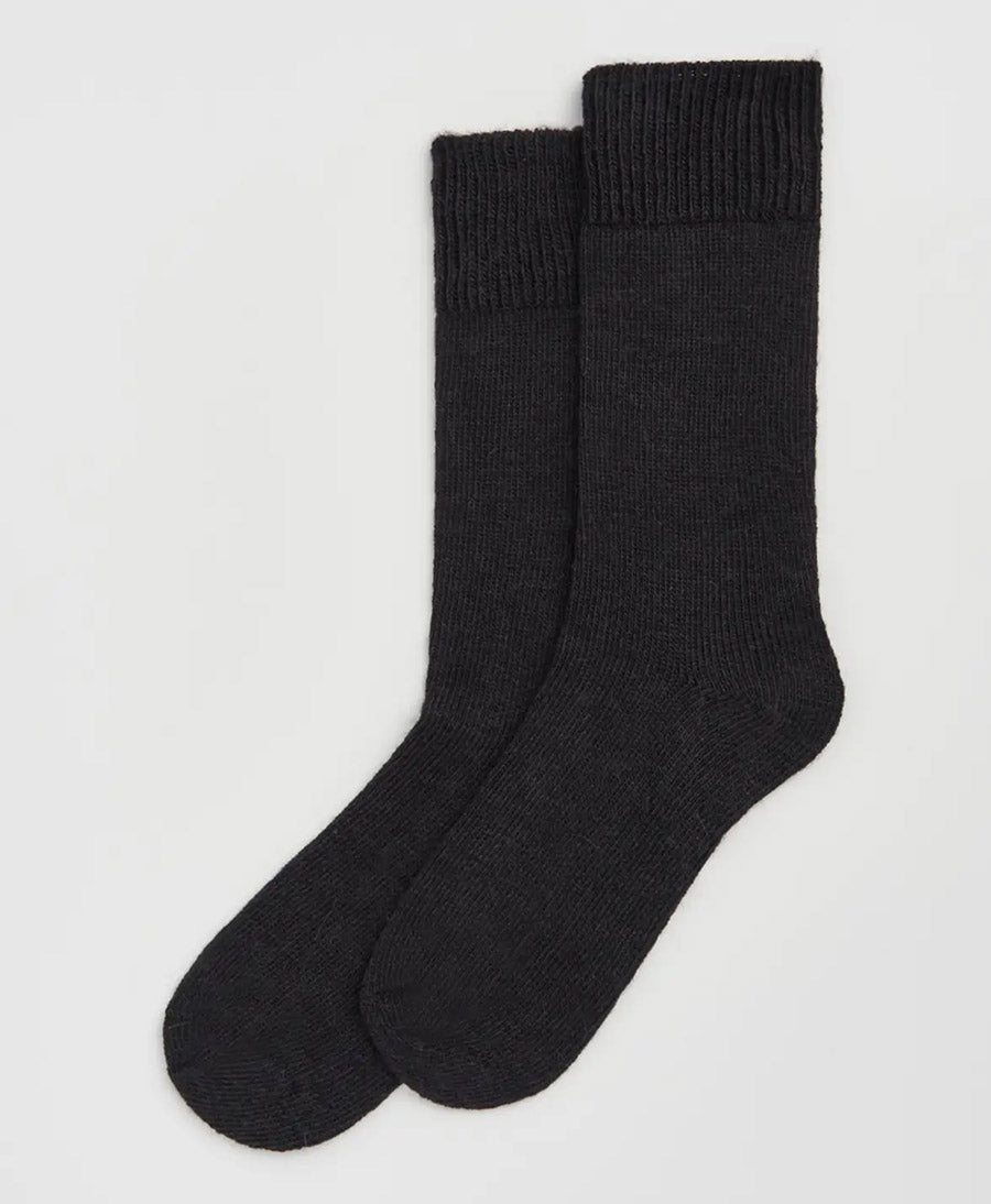 Alpaka Socken - Schwarz