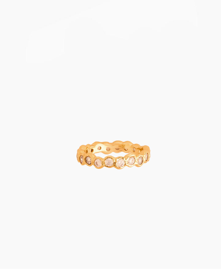 Amélia II Fingerring vergoldet