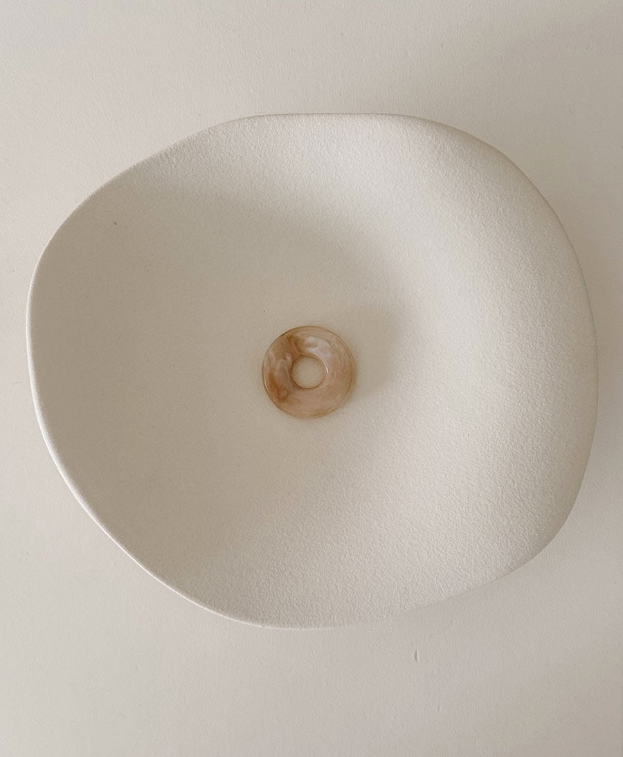 Anhänger Alice für Creolen - Sahara Beige