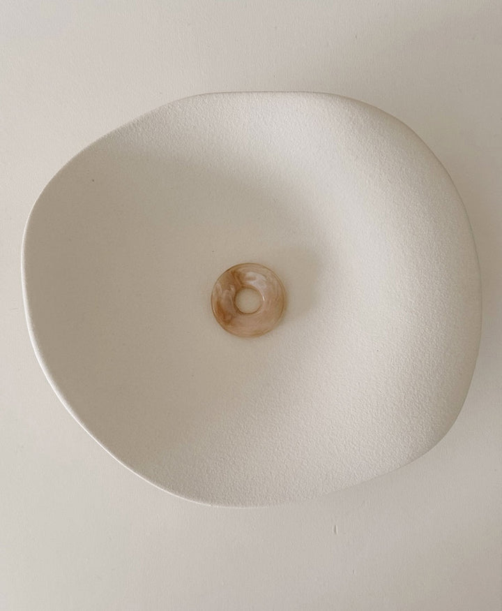 Anhänger Alice für Creolen - Sahara Beige