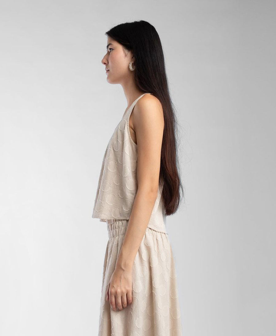 Top Arc Tank - Pearl