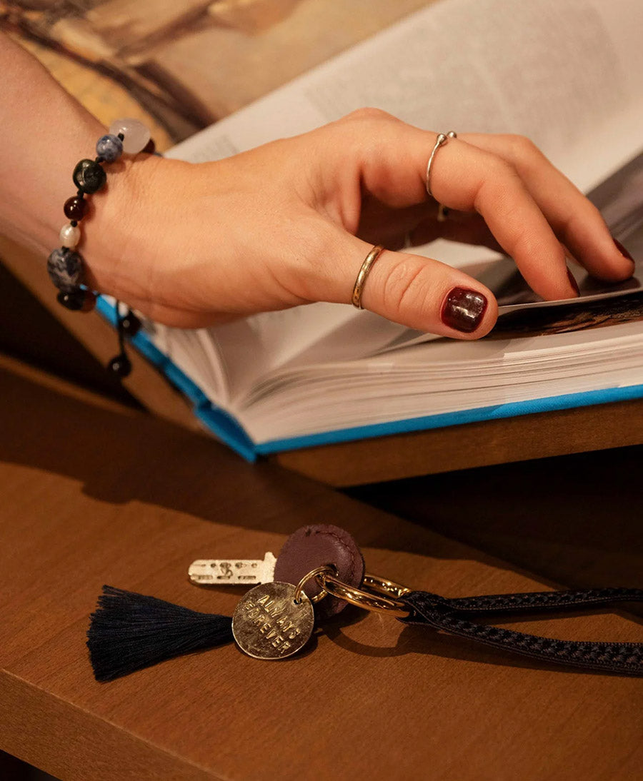 Armband aus Steinen JAMILA - Pacific