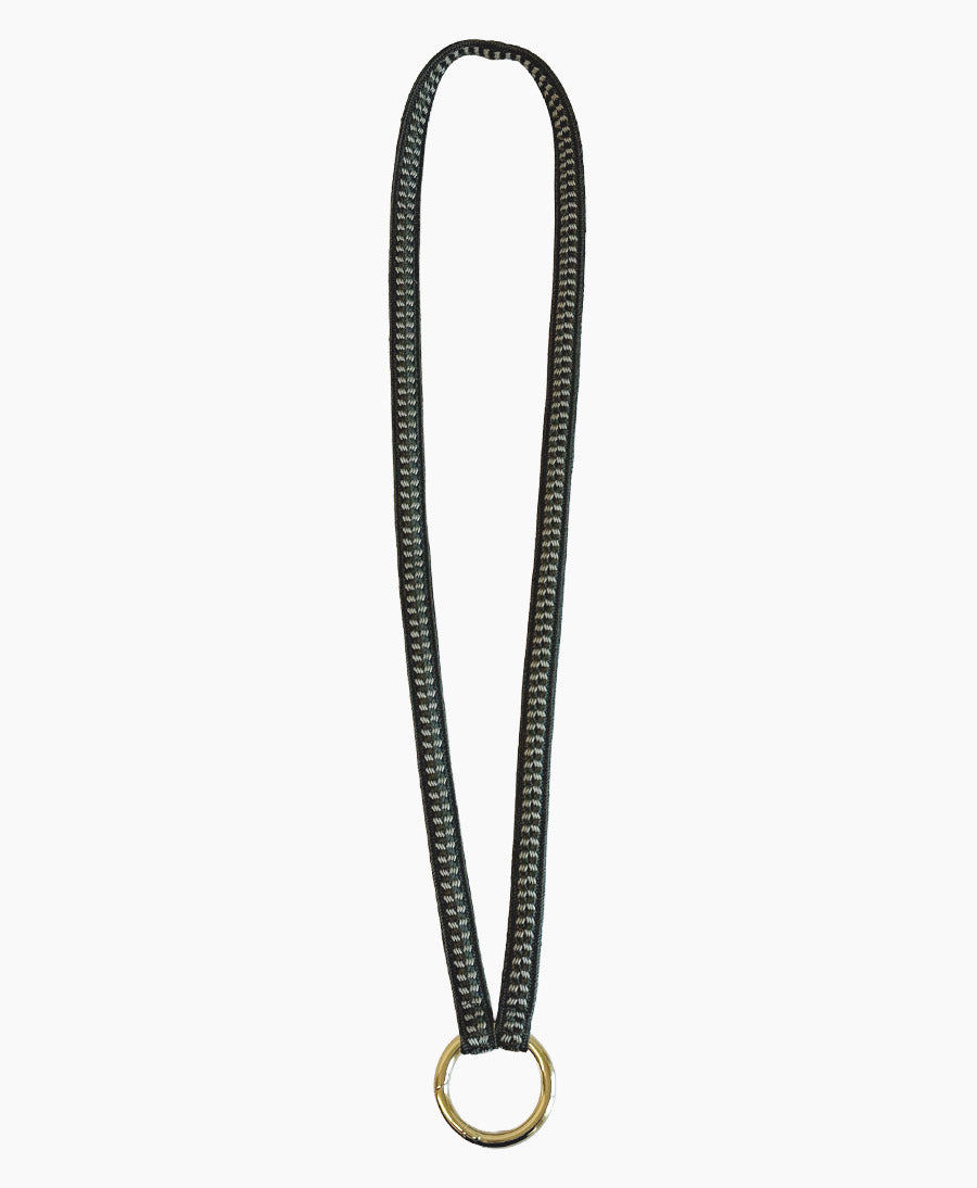 Schlüsselband vergoldeter Karabiner - Artichoke