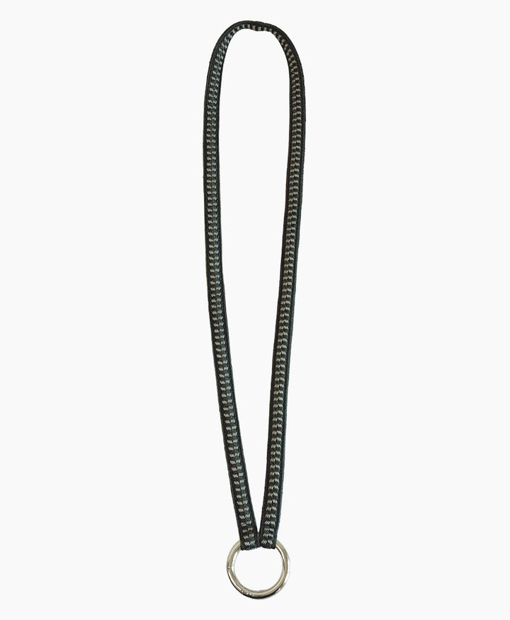 Schlüsselband silbriger Karabiner - Artichoke