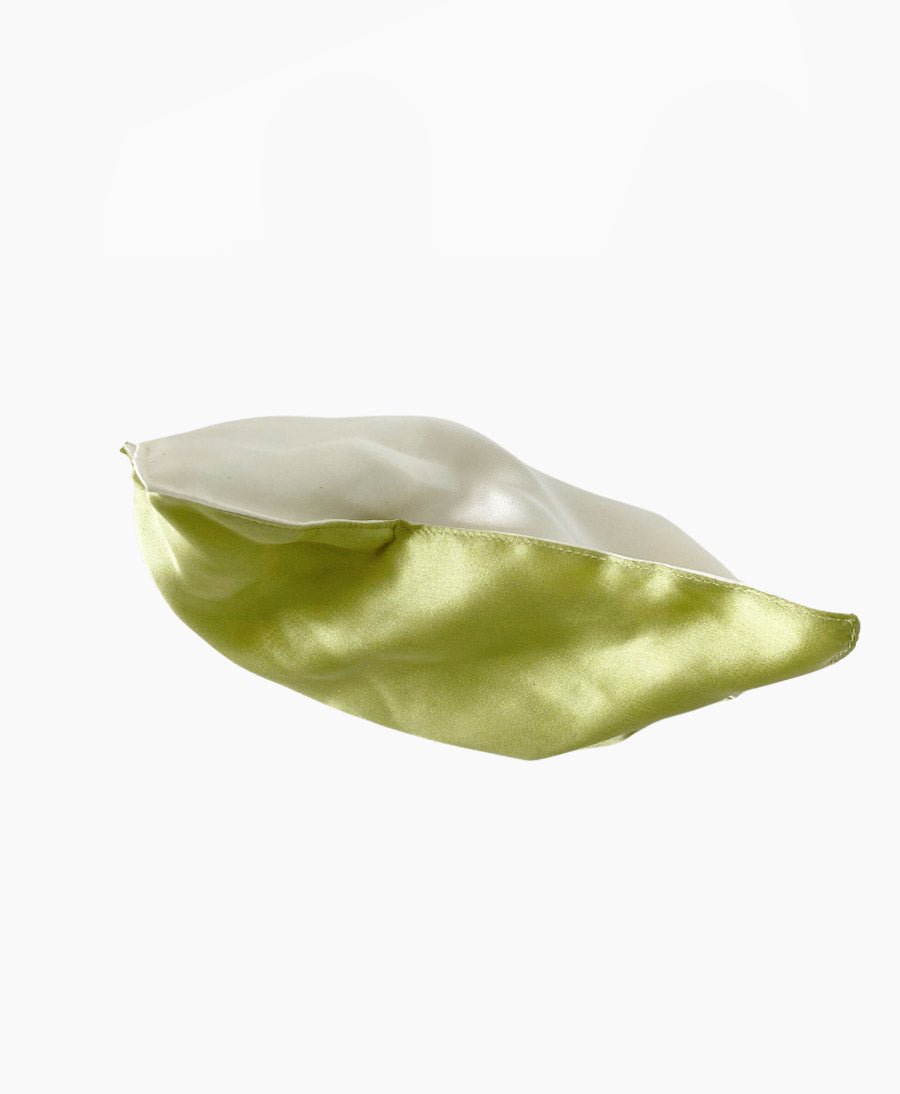 Augenkissen "Eye Pillow RAHA Seide" - Green/Ecru - YOOMEE - clomes