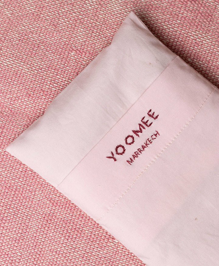 Augenkissen "Eye Pillow RAHA Hearts" - Rosa/Bordeaux