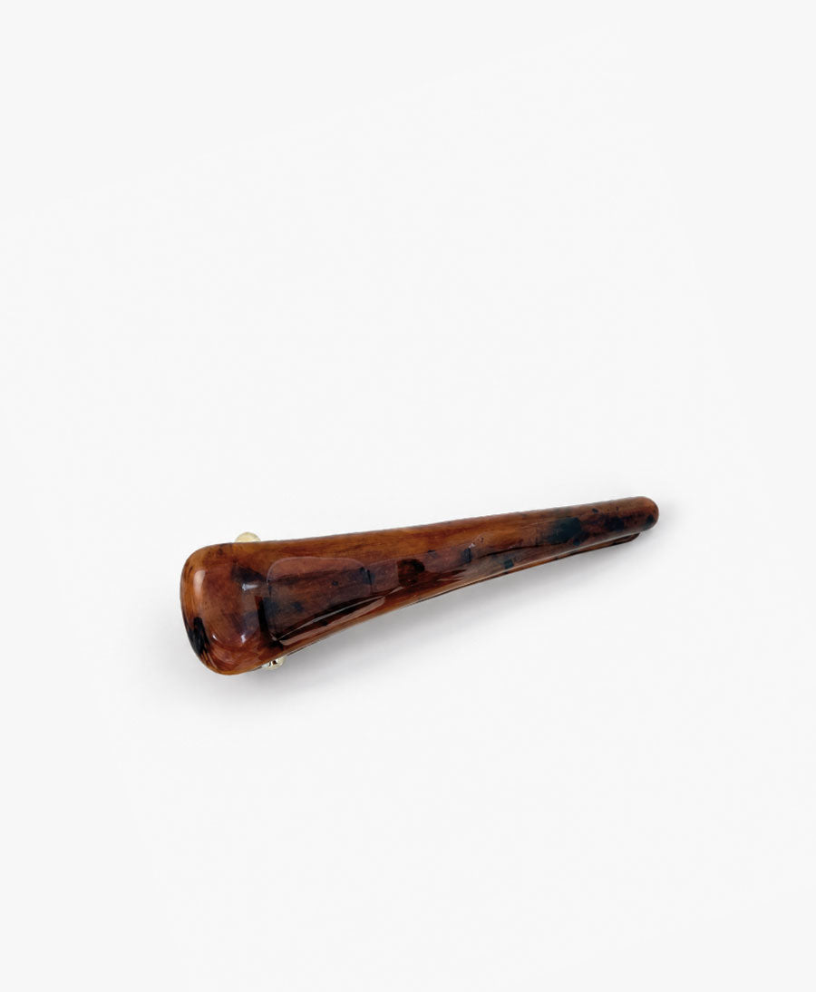 Haarclip AVA - Mahagoni Tortoise