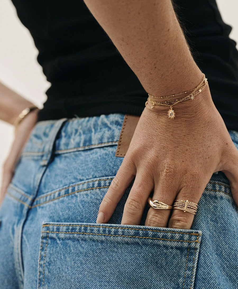 Fingerring vergoldet - Telegraph