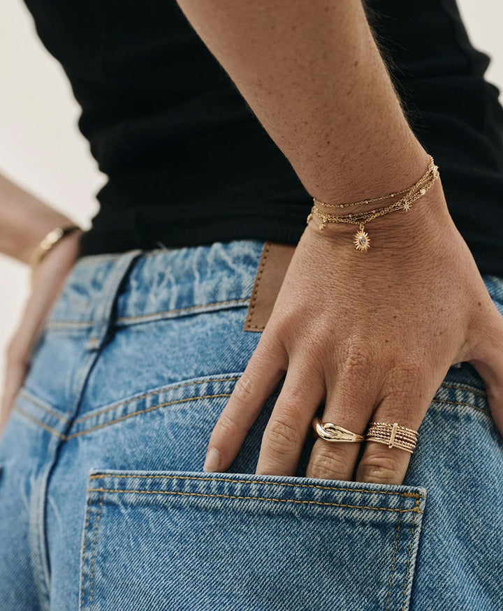 Fingerring vergoldet - Telegraph