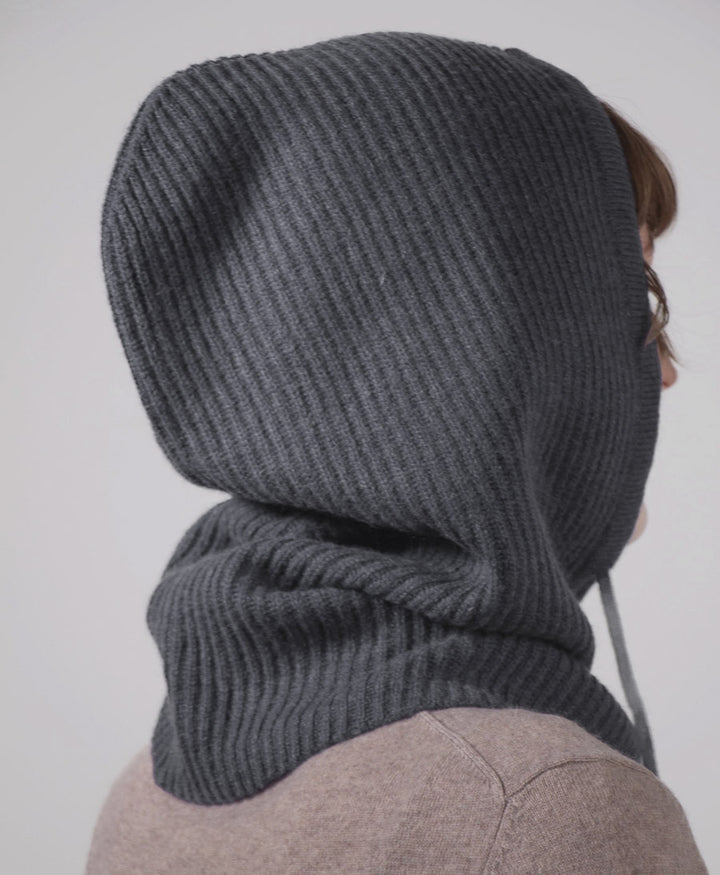 Balaclava / Sturmhaube aus Kaschmir - Grau