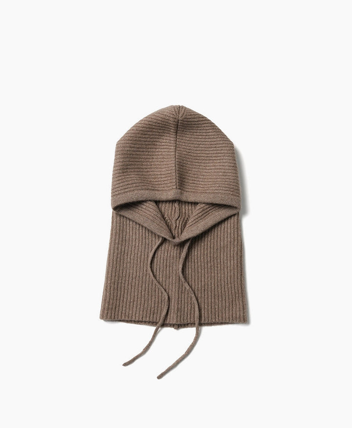 Balaclava / Sturmhaube aus Kaschmir - Taupe