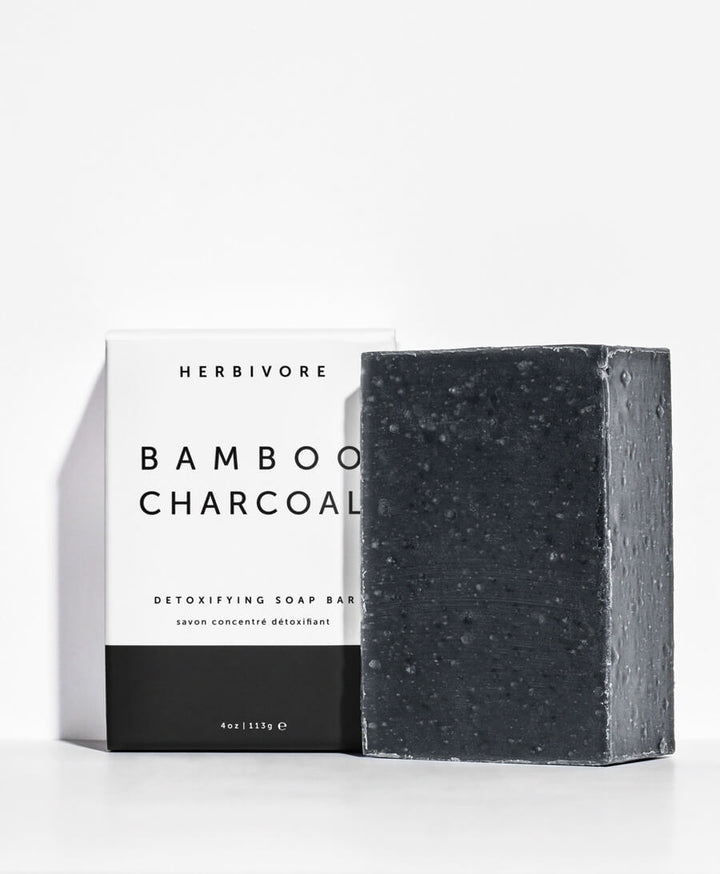 Bamboo Charcoal Seife - Herbivore Botanicals - clomes