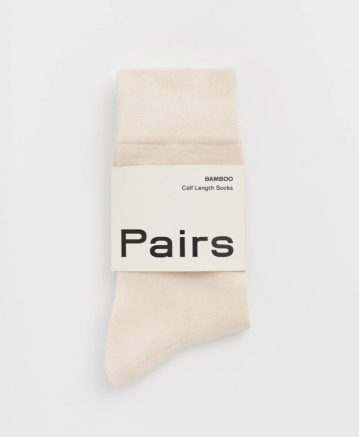 Bambus Socken - Creme