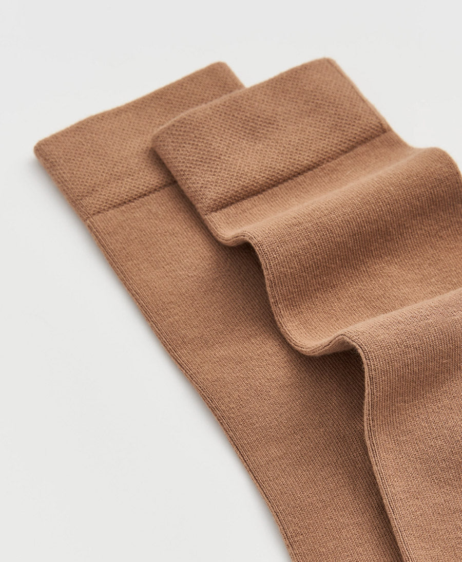 Bambus Socken - Hellbraun