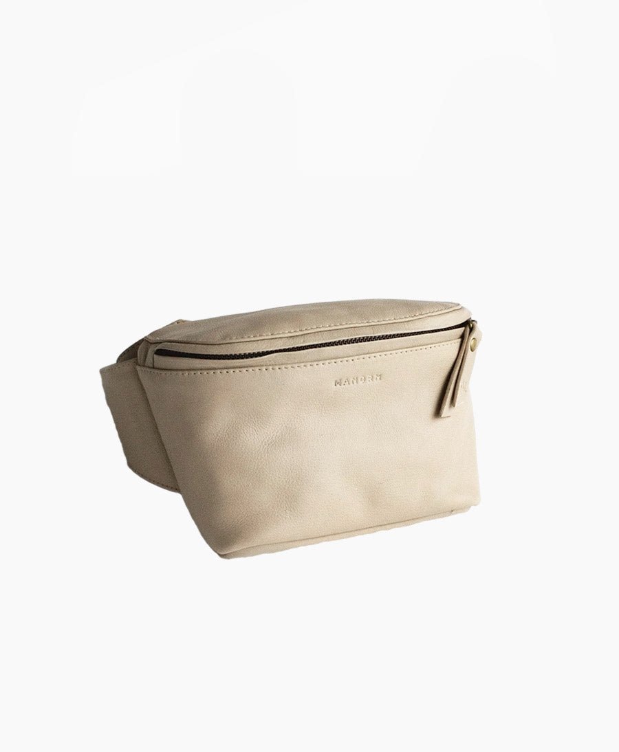 Bauchtasche aus Leder - The Remy Bone - MANDRN - clomes