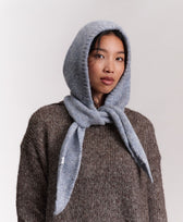 Schal CAPUCHA Jungle Folk in Cloudy Blue