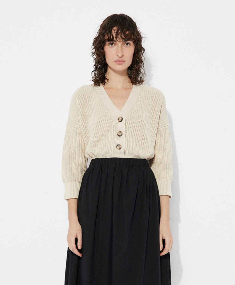 Strickjacke / Cardigan SCLATER - Beige