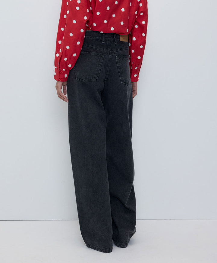 Jeans / Hose aus Denim - BERENICE - Schwarz