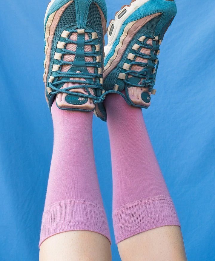 Socken Bio-Baumwolle - Rosa
