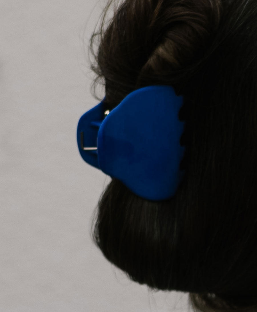 Haarklammer LIV - Mattes Royalblau