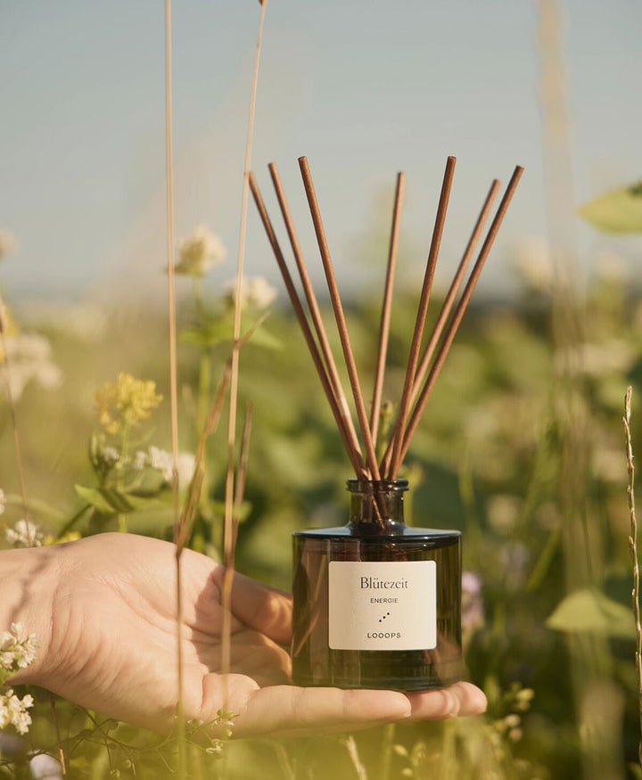 Natürlicher Duftstäbchen Diffusor "Blütezeit" Raumduft