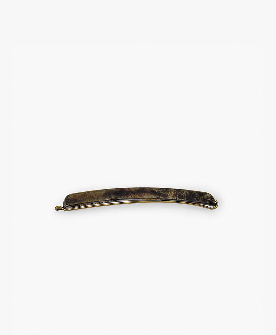 Haarklemme LIA - Sandgrau Tortoise