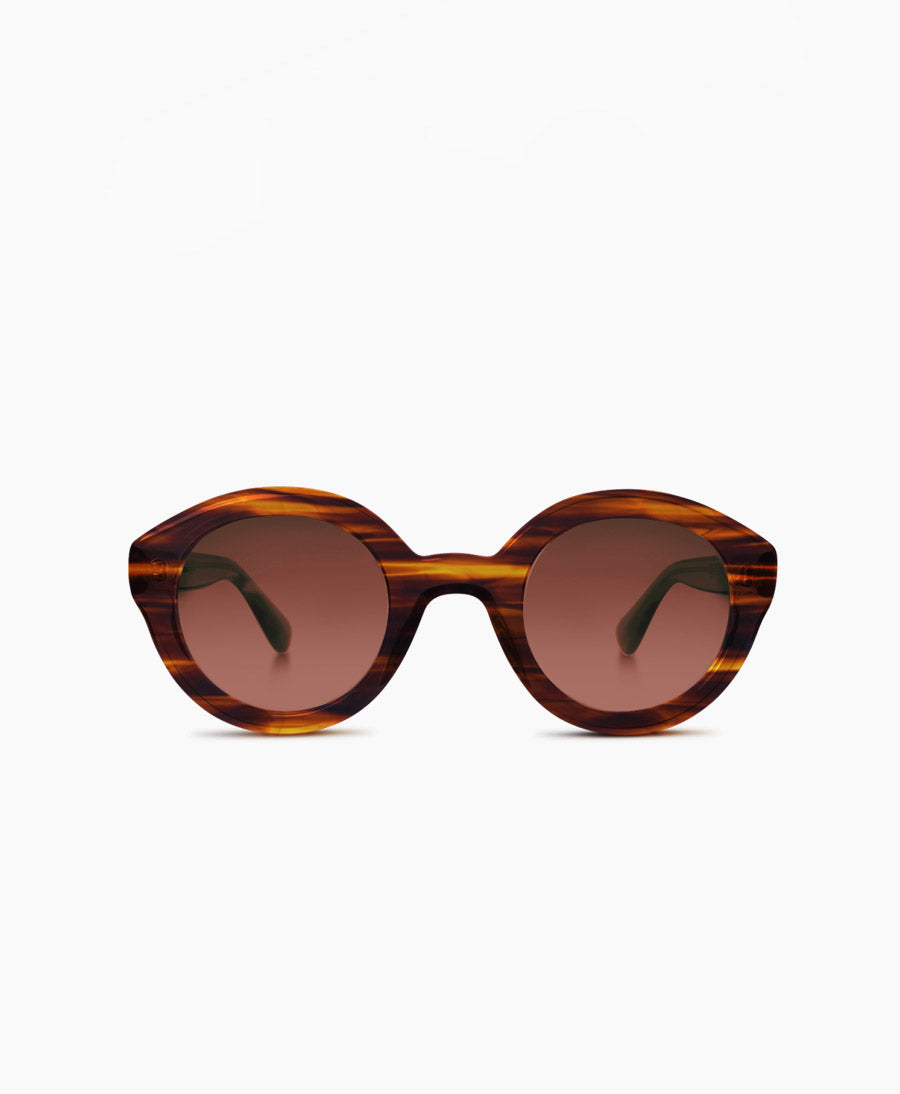 Sonnenbrille "Bouly" - Horn Havana