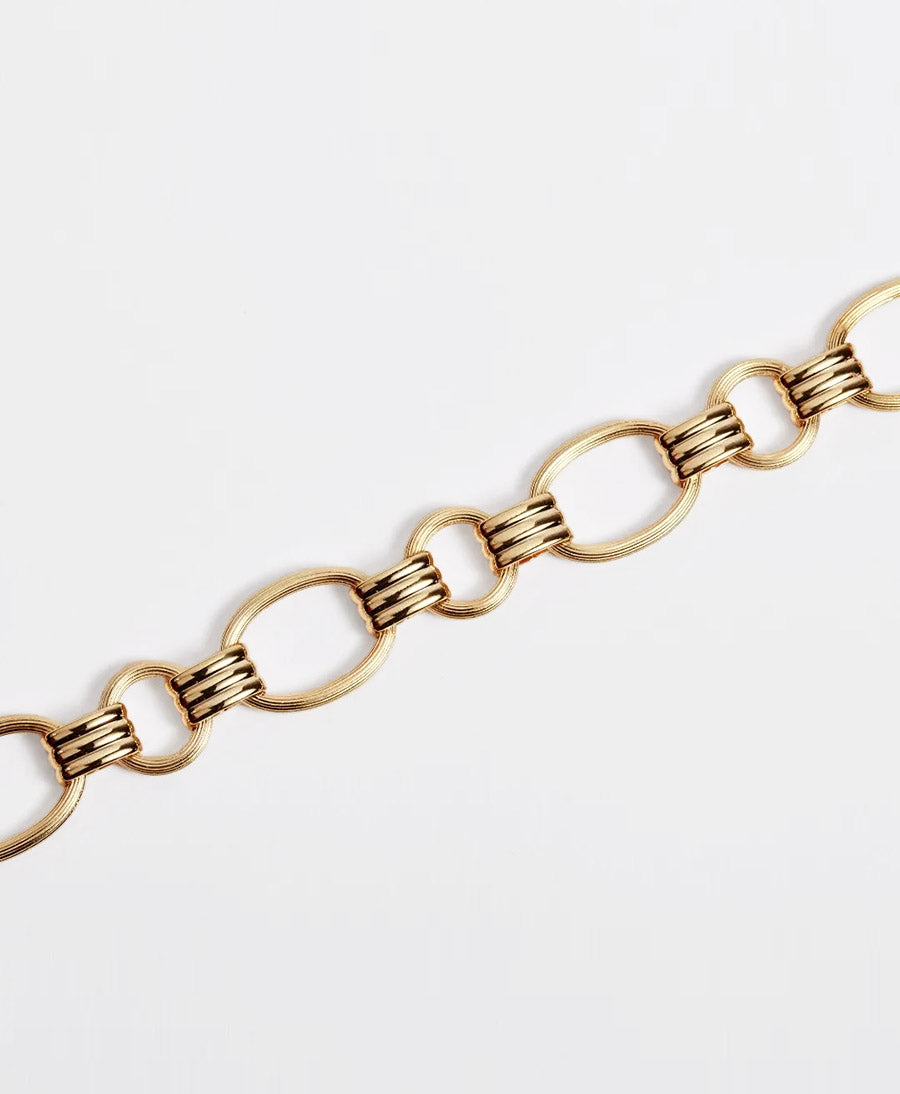 Armband / Bracelet vergoldet - Rive