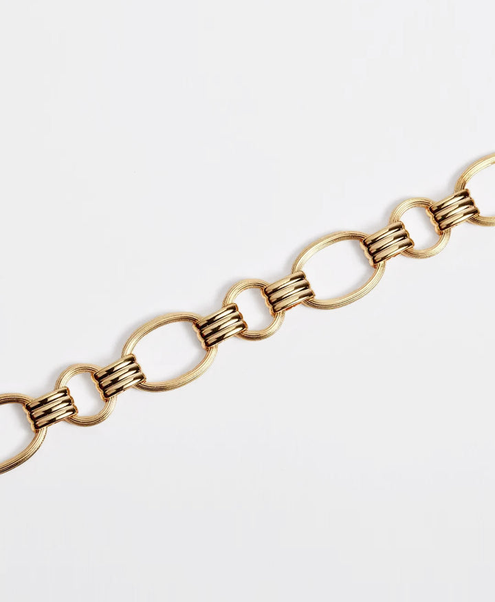 Armband / Bracelet vergoldet - Rive