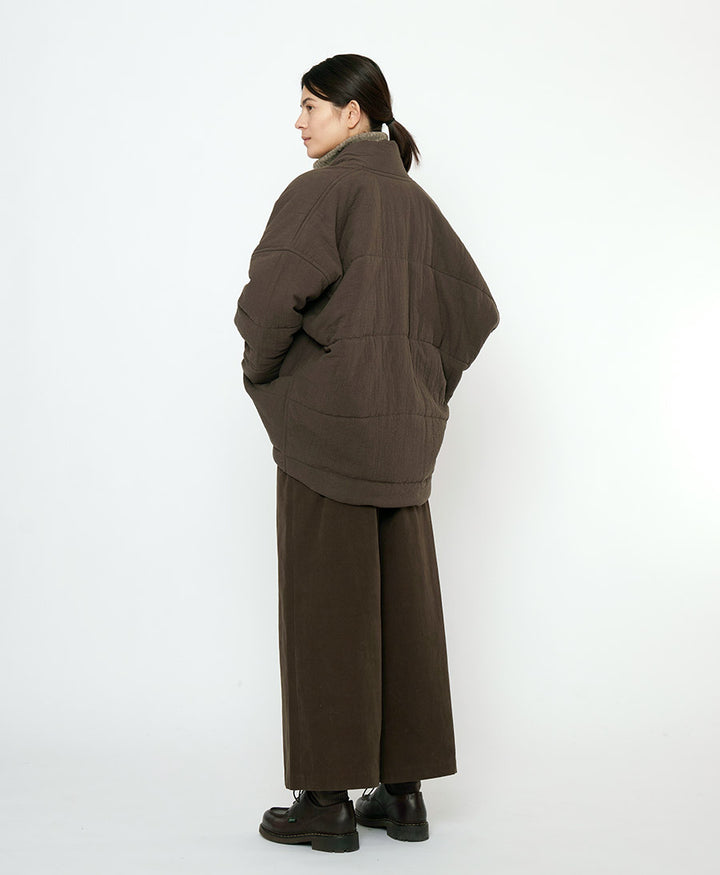Gesteppte Jacke Signature Sumo Puffer - Textured Edition - Braun