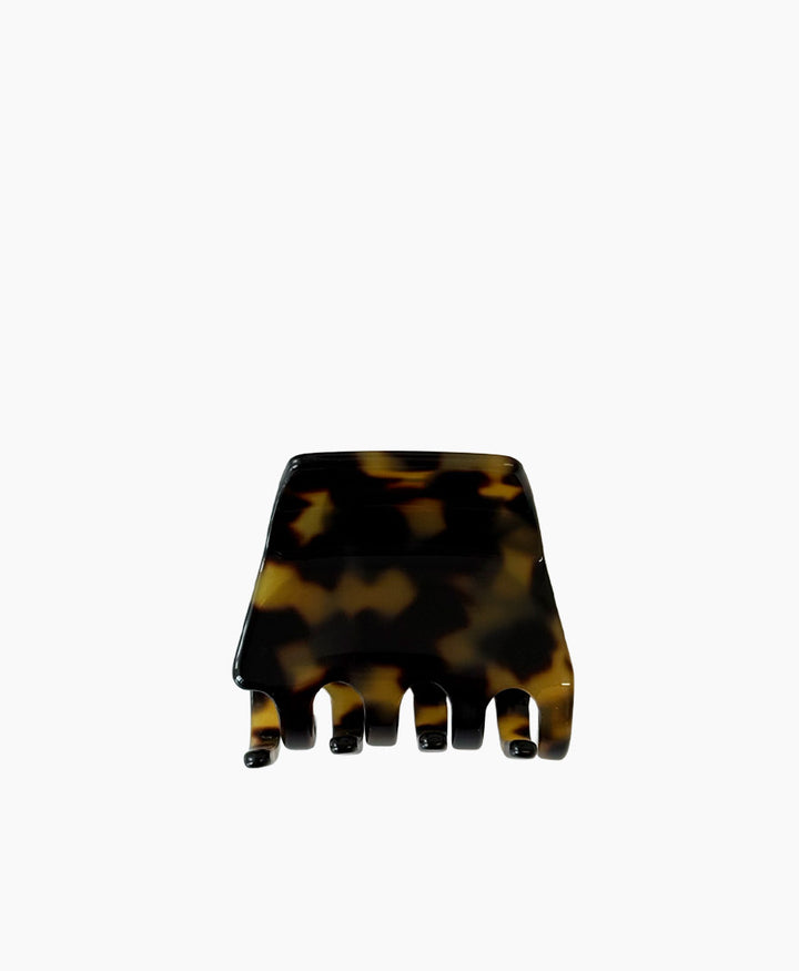 Haarklammer CLEO (S) aus Acetat - Tortoise