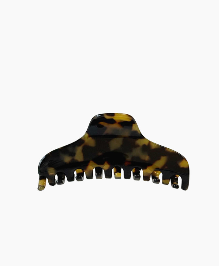 Haarklammer CLAIRE (L) aus Acetat - Tortoise