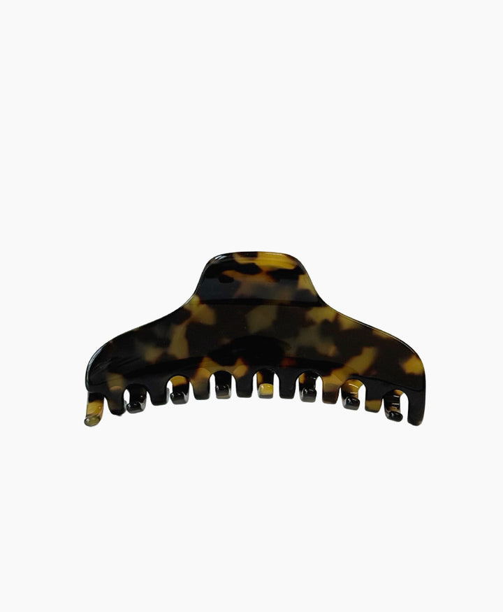 Haarklammer CLAIRE (L) aus Acetat - Tortoise