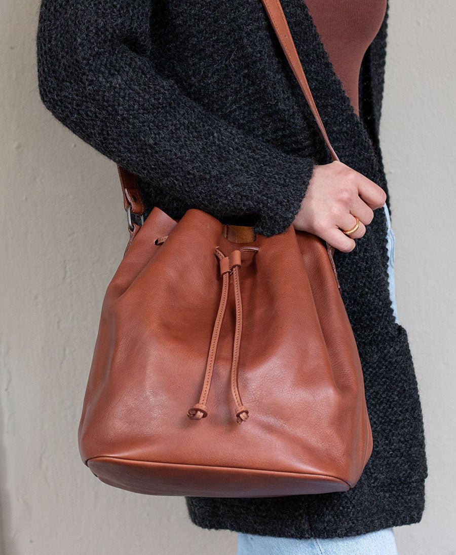 Bucket Bag - Braun - PARK - clomes