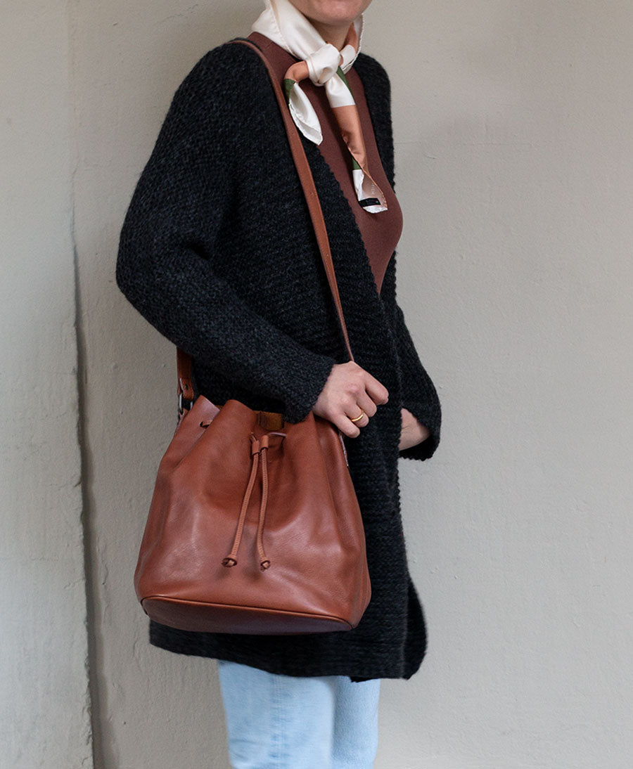 Bucket Bag - Braun - PARK - clomes