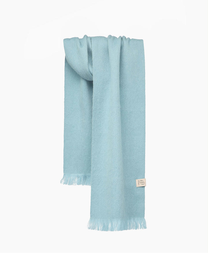 Halstuch Alpaka Schal Petit - Solid Bright Sky