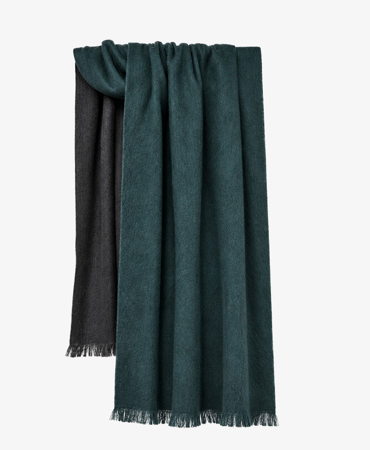 Halstuch Alpaka Schal - Doble Evergreen Eclipse