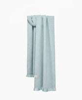 Halstuch Alpaka Schal Slim Bufandy in Solid Ash Blue