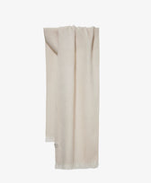 Halstuch Alpaka Schal Slim Bufandy in Butter Cream