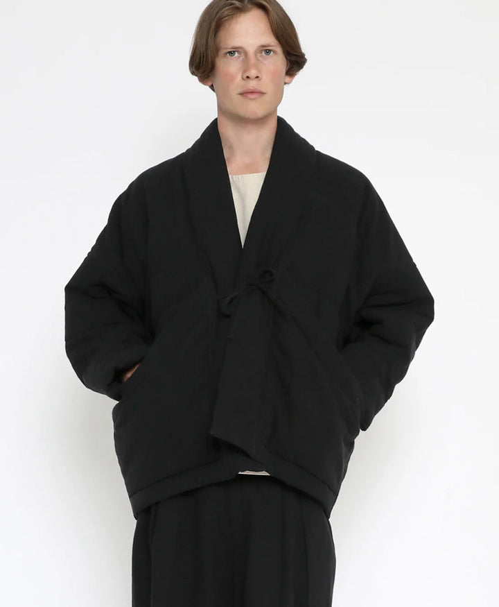 Gesteppte Jacke Signature Sumo Puffer - Textured Edition - Schwarz