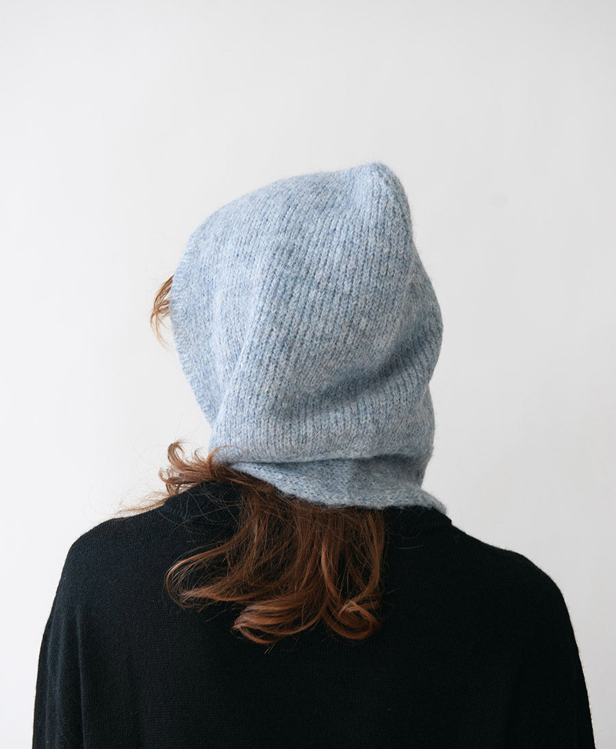 Schal CAPUCHA mit Kapuze - Cloudy Blue
