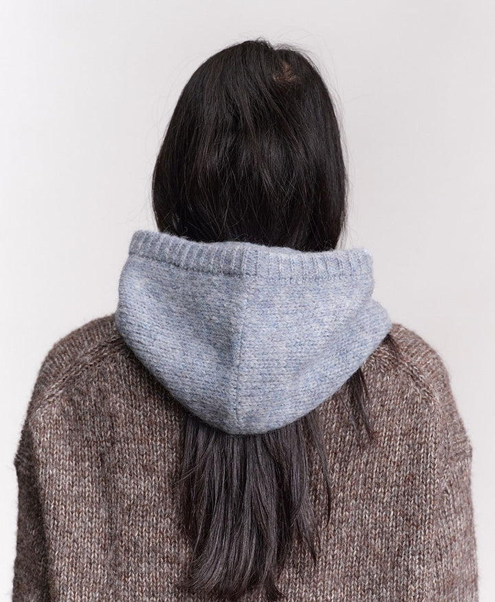 Schal CAPUCHA mit Kapuze - Cloudy Blue