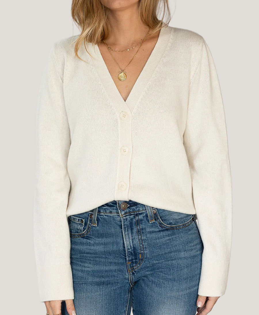 Strickcardigan - Nana - Ecru