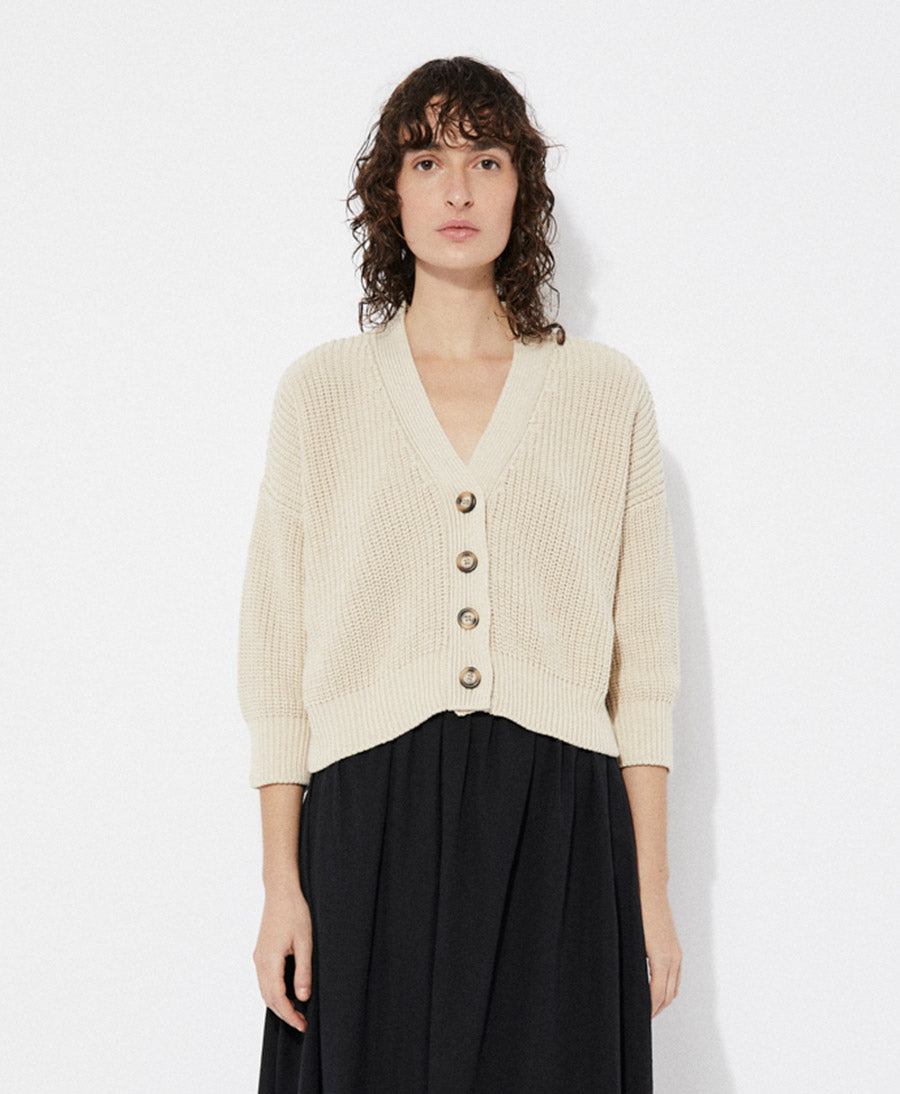 Strickjacke / Cardigan SCLATER - Beige