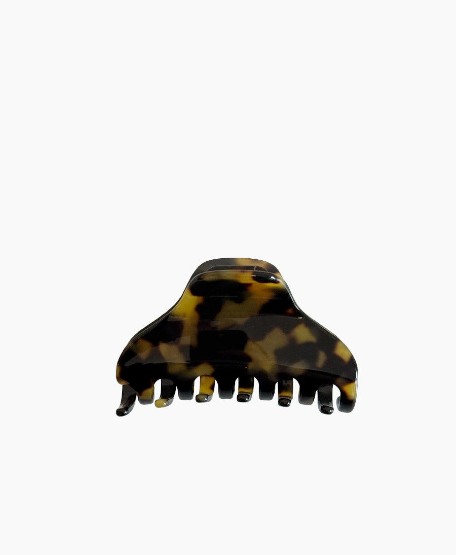 Haarklammer CARLA (M) aus Acetat - Tortoise