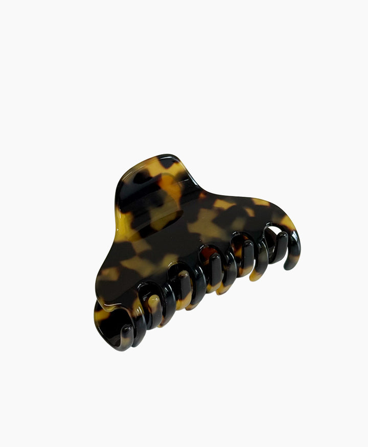 Haarklammer CARLA (M) aus Acetat - Tortoise