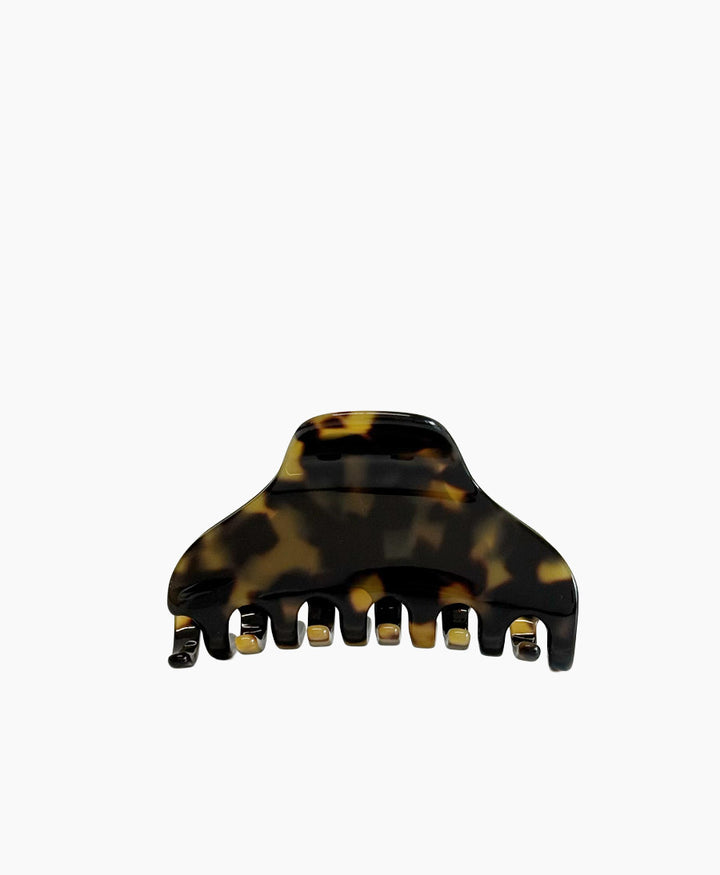 Haarklammer CARLA (M) aus Acetat - Tortoise